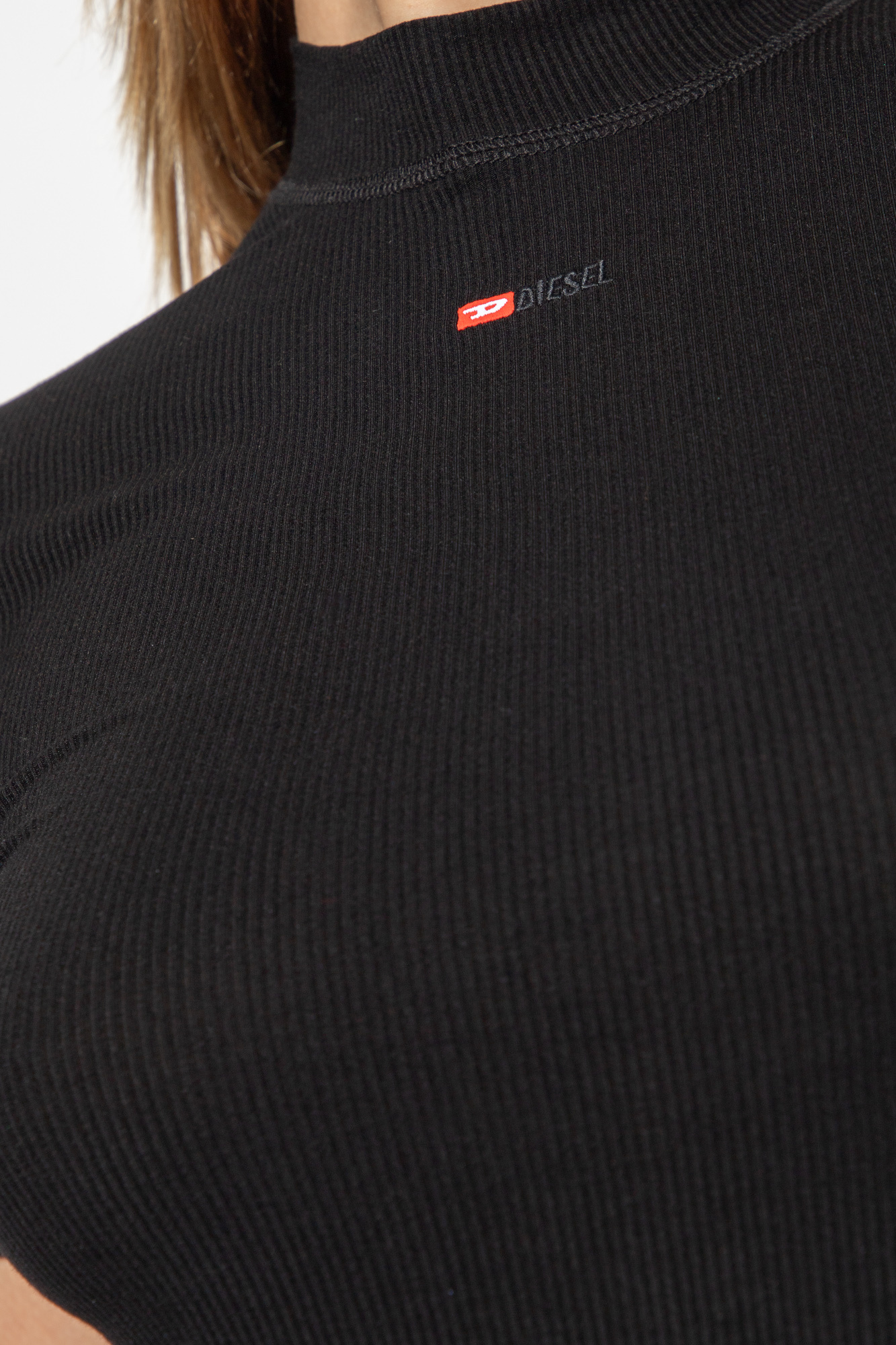 Diesel 'T-MOKKY-MICRODIV' ribbed top | Women's Clothing | Vitkac